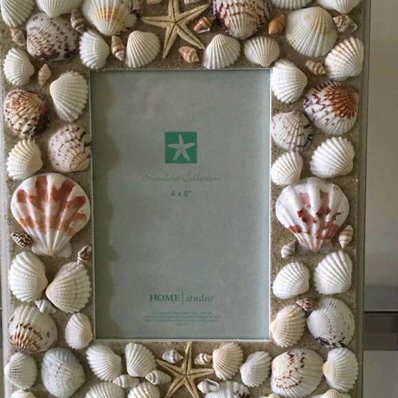 Other - NEW Shoreline Collectio 4”x6” seashell beach frame